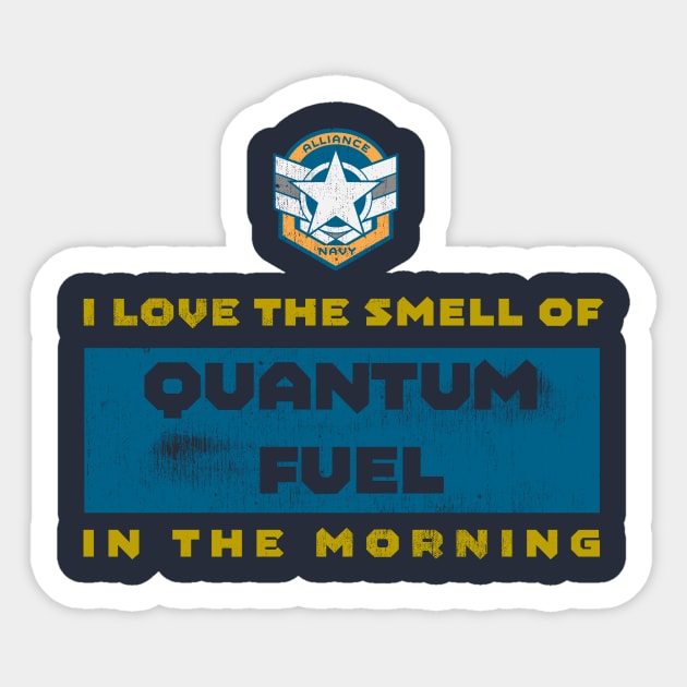 I <3 Quantum Fuel Sticker by Alliance